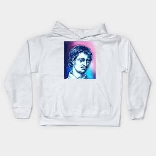 Giordano Bruno Snowy Portrait | Giordano Bruno Artwork 13 Kids Hoodie